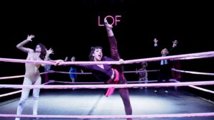 LOF ladies on fight