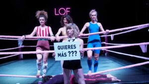 LOF ladies on fight